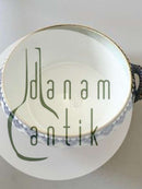 Bing & Grøndahl Dickens Sommerfugl med GuldLågskål No 5