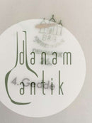 Bing & Grøndahl Måge med Guld Fiske Frokost Tallerken  No 26/4 Gedde