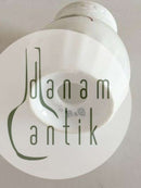 Bing & Grøndahl Saltbøsse med Lilla Blomst