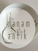 Bing & Grøndahl Skål med Lilla Blomst