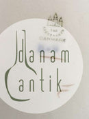 Bing & Grøndahl Ovalt Serveringsfad med Lilla Blomst