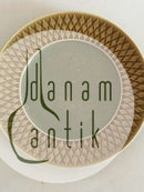 Bing & Grøndahl / Kronjyden Jens Quistgaard Middagstallerken fra Relief Serien