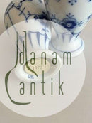 Bing und Grondahl Blau bemalte Musselmalet Salz- und Pfefferset