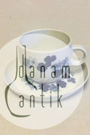 Bing & Grondahl Troja Kaffeetasse und Untertasse Nr. 305