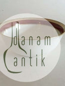 Bing & Grøndahl Wagner Skål No 44A. Vinrød og Guld Bord.