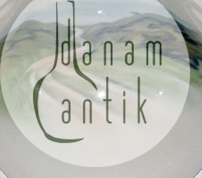 Bing & Grøndahl Væg vase med landskabs motiv