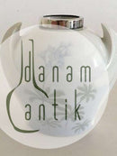 Bing og Grøndahl Art Nouveau Vase med Sølv top