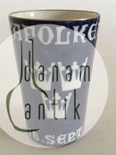 Bing og Grøndahl Bæger til ære for Kong Oscar II 25 år som konge