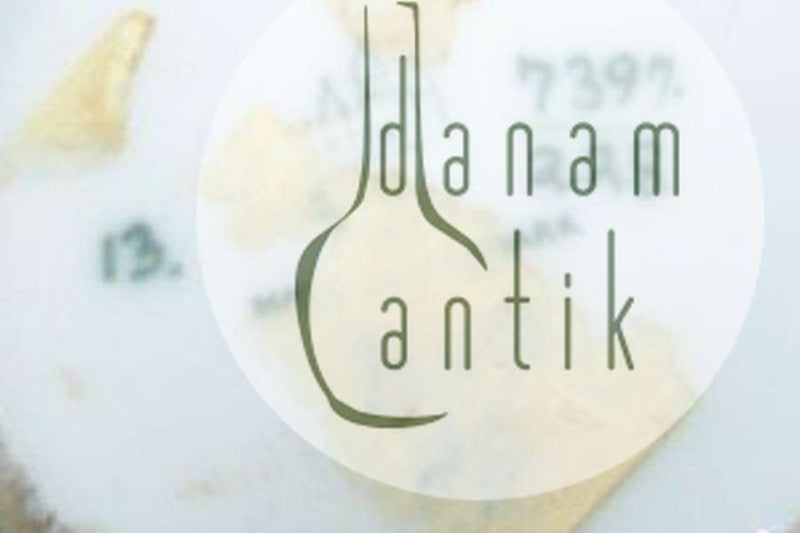 Bing & Grøndahl Art Nouveau Lampe monteret på vase No 7397/228