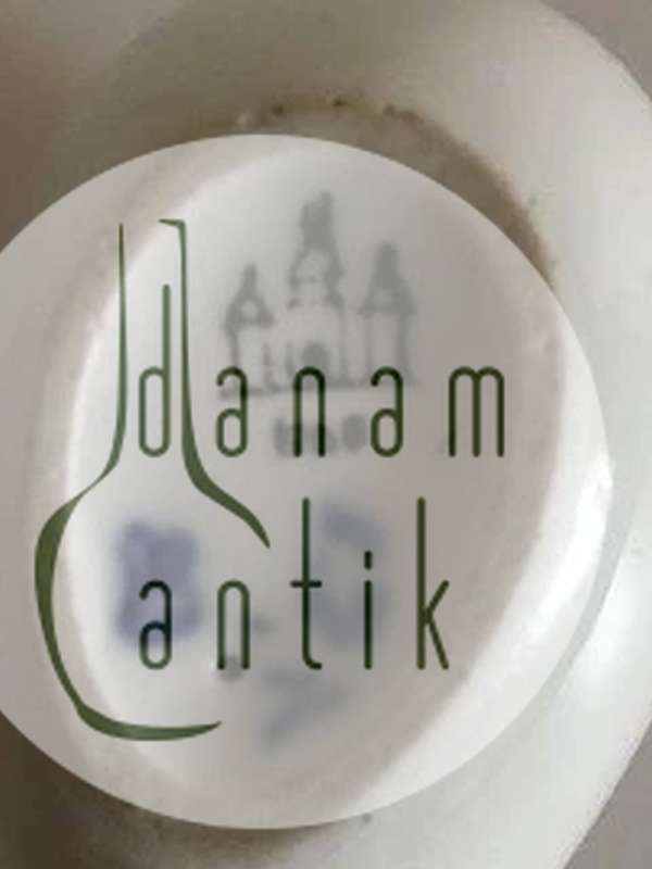 Bing & Grøndahl Art Nouveau Æg med Vintergæk.