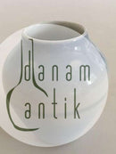 Bing & Grøndahl Vase No. 500/5012 med Sø og Ø Motiv