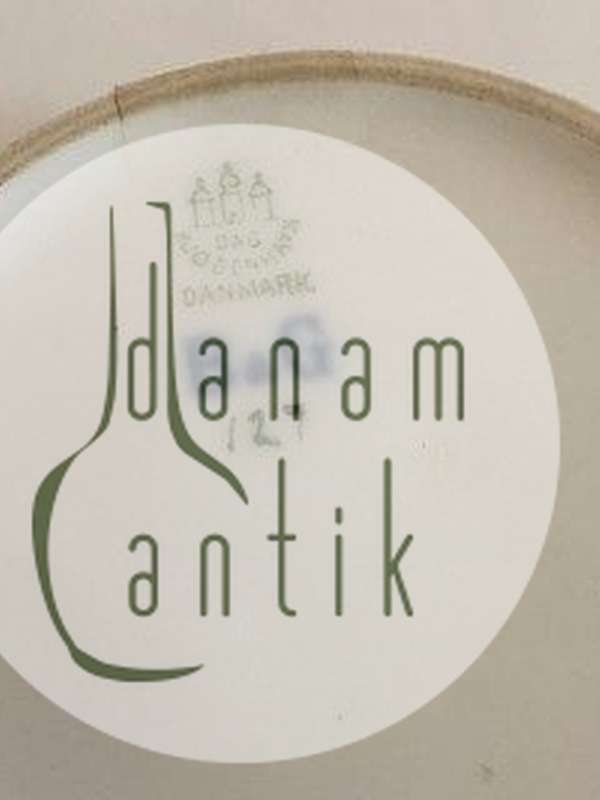 Bing & Grøndahl Lågskål med Bådmotiv No. 127