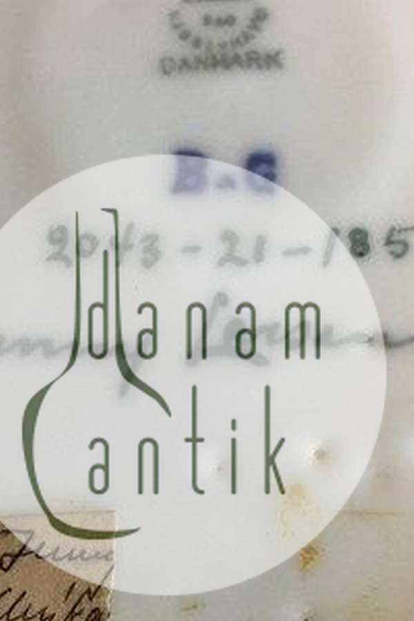 Bing & Grøndahl Unique Vase a Jenny Larsen med motif fra Grønland fra 1921