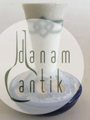 Bing & Grøndahl Art nouveau Unika Vase med relief