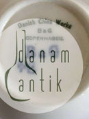 Tidlig Bing and Grøndahl Unika vase med Svaler af Effie Hegermann-Lindencrone