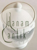 Bing & Grøndahl Unique vase with lid and gold dekoration by EJ from Christmas 1908