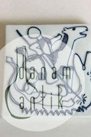 Bing & Grøndahl Vægrelief/Flise Mærket "STEN" (Sten Lykke Madsen) PMN