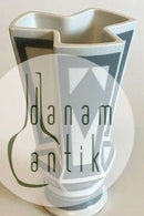 Bing & Grøndahl Kantet vase af Lisa Enquist No 5818/1898