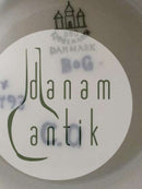 Bing und Grondahl Cathinka Olsen Steingut Schale auf Fuß Nr. 1493