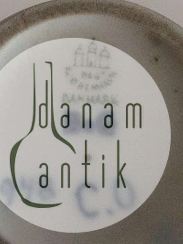 Bing &amp; Grondahl新艺术主义石器花瓶No 948 by Cathinka Olsen