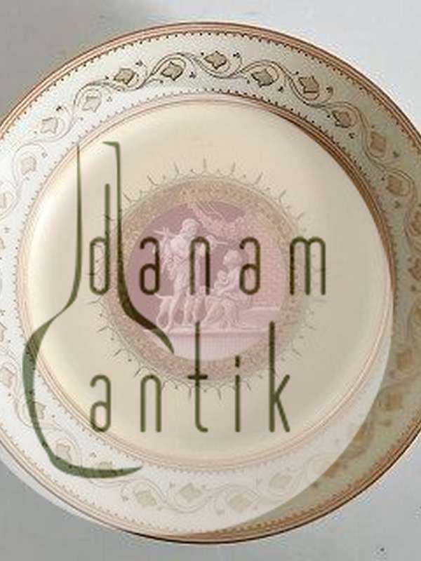 Bing & Grondahl Früher Teller mit Thorvaldsen-Motiv.