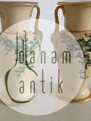 Par Bing og Grøndahl ttidlige Vaser i guld og overglasur