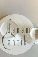 Bing & Grondahl Alte Kaffeetasse und Untertasse mit Golddekor