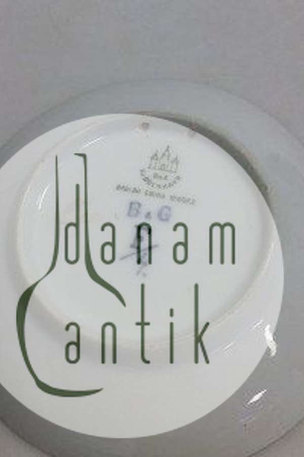 Bing & Grøndahl Art Nouveau motiv Platte med Ulv