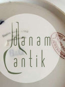 Bing & Grondahl Schmetterling mit Gold Großer tiefer Teller