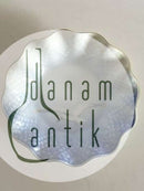 Bing & Grøndahl Seagull with Gold Lile Skål med Bølge Kant No 350