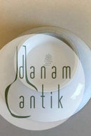 Bing & Grøndahl Måge med guld Kagefad på fod No 233