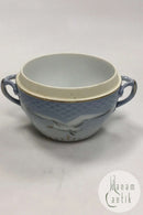 Bing & Grøndahl Måge med guld Sukkerskål uden låg No 94