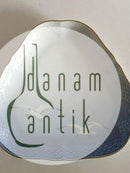 Bing & Grøndahl Måge med Guld Trekantet Fad No 40 / 354