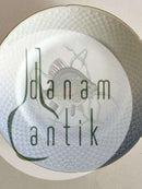 Bing & Grøndahl Måge med Guld Fiske Frokost Tallerken No 26/7 Karudse