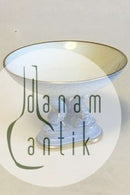 Bing & Grøndahl Måge med guld Lille delfin opsats No 6