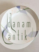 ビング＆グロンダール ブルーオーキッドサイドプレート No306