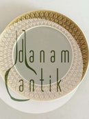 Bing &amp; Grondahl / Kronjyden Jens Quistgaard 浮雕系列的盘子