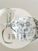 Bing & Grøndahl Sommerfugl Lav Kaffekop med Underkop No 108B