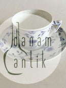 Bing og Grøndahl Sommerfugl Kaffekop og Underkop No. 102