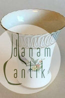 Bing & Grøndahl Saksisk Blomst, Hvid Vase No 186