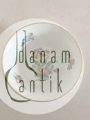 Bing & Grøndahl Saksisk Blomst Skål/Tesi-holder