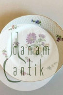 Bing & Grøndahl Saksisk Blomst, Håndmalet Spisetallerken