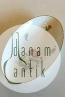 Bing & Grøndahl Saksisk Blomst, Håndmalet Ovalt fad No 39