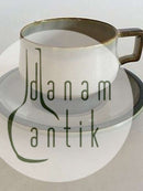 Bing & Grondahl Tema Teetasse mit Untertasse Nr. 475