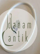 Bing & Grøndahl Jubilæumsstel / Blå Nellike Ovalt Fad