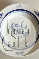 Bing & Grøndahl Jubilæumsstel / Blå Nellike Kageopsats