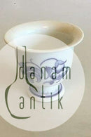 Bing & Grøndahl Jubilæumsstel / Blå Nellike Vase