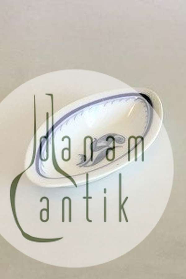 Bing & Grøndahl Jubilæumsstel / Blå Nellike Lille Assiet