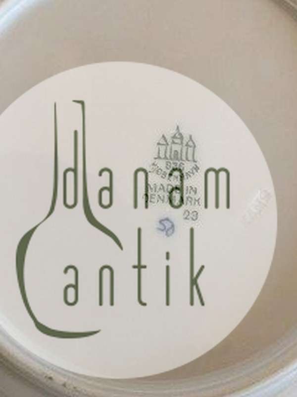 ビング＆グロンダール アニバーサリーセット／ブルーカーネーション ディーププレート No.23。