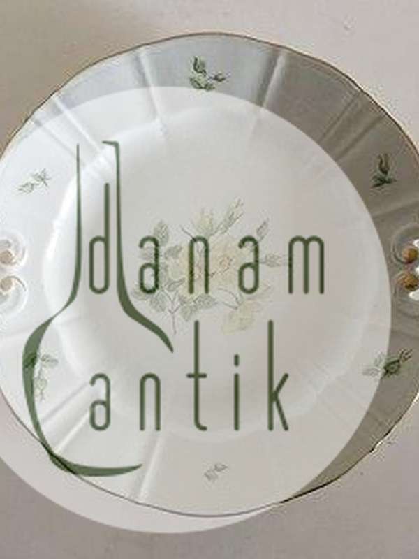 "Klitrose" Bing & Grøndahl Kagefad No. 304